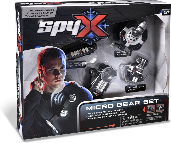SpyX Micro Gear Set - Spionsats in de groep SPORT, VRIJE TIJD & HOBBY / Leuke dingen / Spion-gadgets bij TP E-commerce Nordic AB (C54611)