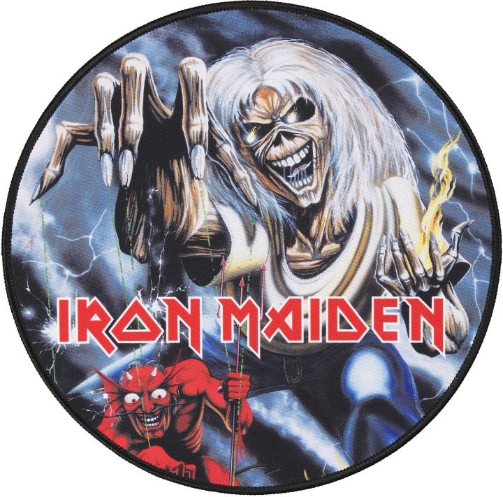 SuBsonic Iron Maiden The Number of The Beast -Musmatta in de groep COMPUTERS & RANDAPPARATUUR / GAMING / Muismat bij TP E-commerce Nordic AB (C54677)