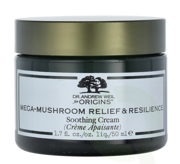 Origins Dr. Weil Mega-Mushroom R&R Soothing Cream 50 ml in de groep BEAUTY & HEALTH / Huidsverzorging / Gezicht / Gezichtscrèmes bij TP E-commerce Nordic AB (C54709)