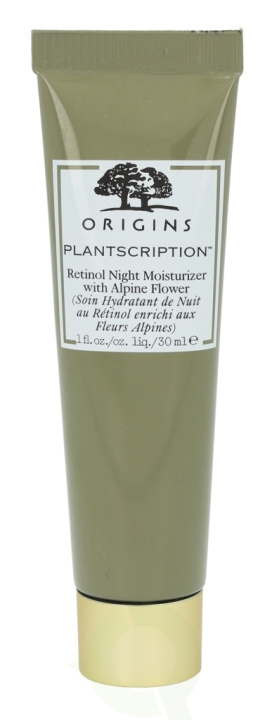 Origins Plantscription Retinol Night Moisturizer 30 ml With Alpine Flower in de groep BEAUTY & HEALTH / Huidsverzorging / Gezicht / Nachtcrème bij TP E-commerce Nordic AB (C54716)