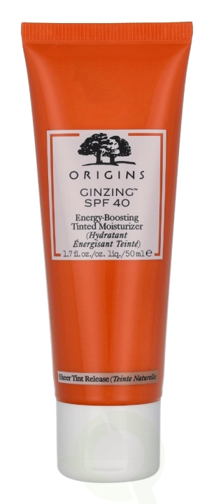 Origins Ginzing Energy-Boosting Tinted Moisturizer SPF40 50 ml Sheer Tint Release in de groep BEAUTY & HEALTH / Huidsverzorging / Gezicht / Getinte Moisturizer bij TP E-commerce Nordic AB (C54731)