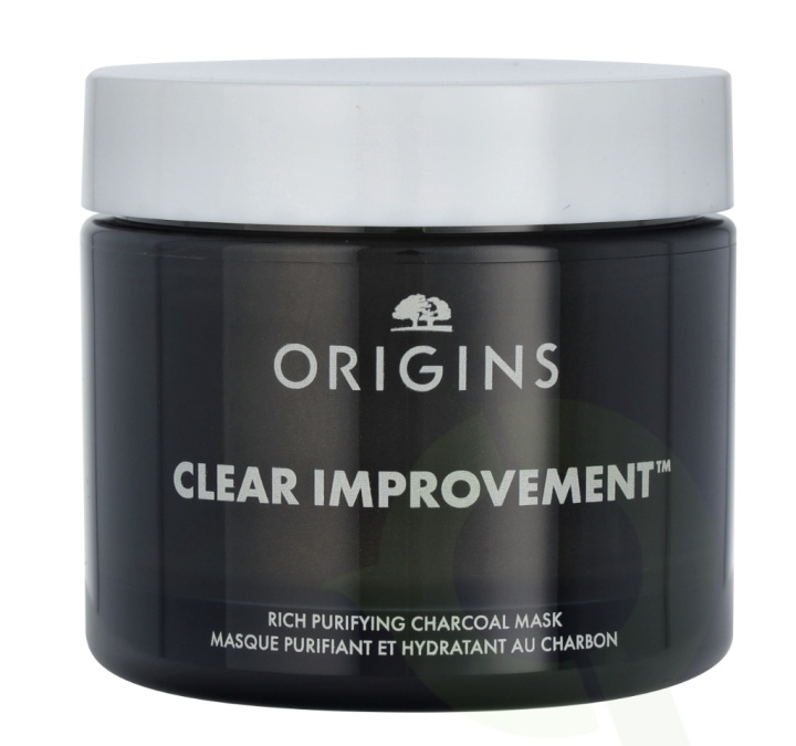 Origins Clear Improvement Purifying Charcoal Mask 75 ml Soft in de groep BEAUTY & HEALTH / Huidsverzorging / Gezicht / Maskers bij TP E-commerce Nordic AB (C54755)