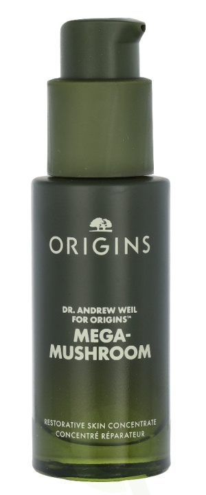 Origins Dr. Weil Mega-Mushroom Restorative Skin Concentrate 30 ml in de groep BEAUTY & HEALTH / Huidsverzorging / Gezicht / Huidserum bij TP E-commerce Nordic AB (C54756)