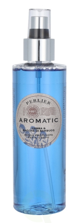 Perlier Aromatic Amber & Elderberry Perfumed Body Water 200 ml in de groep BEAUTY & HEALTH / Huidsverzorging / Lichaamsverzorging / Body mist bij TP E-commerce Nordic AB (C54777)