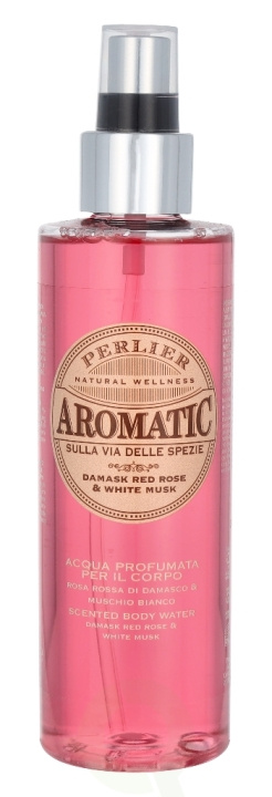 Perlier Aromatic Red Rose & White Musk Scented Body Water 200 ml in de groep BEAUTY & HEALTH / Huidsverzorging / Lichaamsverzorging / Body mist bij TP E-commerce Nordic AB (C54779)
