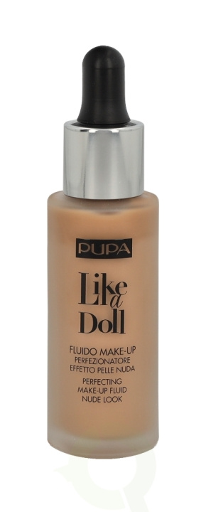 Pupa Milano Pupa Pupa Like A Doll Perfecting Make-Up Fluid SPF15 30 ml #040 Medium Beige in de groep BEAUTY & HEALTH / Makeup / Make-up gezicht / Foundation bij TP E-commerce Nordic AB (C54811)