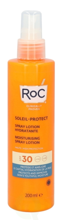 ROC Soleil-Protect Moisturising Spray Lotion SPF30 200 ml in de groep BEAUTY & HEALTH / Huidsverzorging / Zonnebank / Zonnebescherming bij TP E-commerce Nordic AB (C54981)