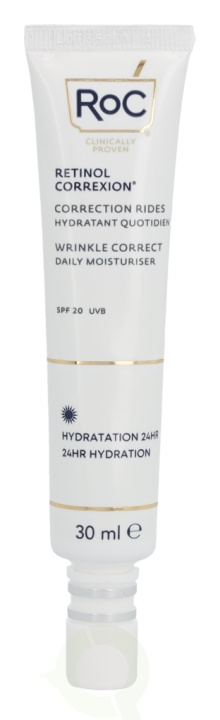 ROC Retinol Correxion Wrinkle Correct Daily Moist. SPF20 30 ml in de groep BEAUTY & HEALTH / Huidsverzorging / Gezicht / Antiveroudering bij TP E-commerce Nordic AB (C54992)