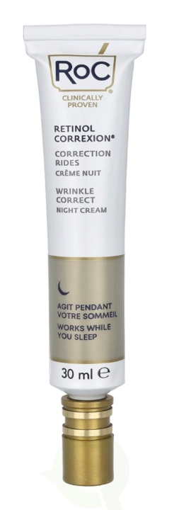 ROC Retinol Correxion Wrinkle Correct Night Cream 30 ml in de groep BEAUTY & HEALTH / Huidsverzorging / Gezicht / Gezichtscrèmes bij TP E-commerce Nordic AB (C54993)