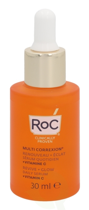 ROC Multi Correxion Revive & Glow Daily Serum 30 ml Revive + Glow in de groep BEAUTY & HEALTH / Huidsverzorging / Gezicht / Huidserum bij TP E-commerce Nordic AB (C54998)