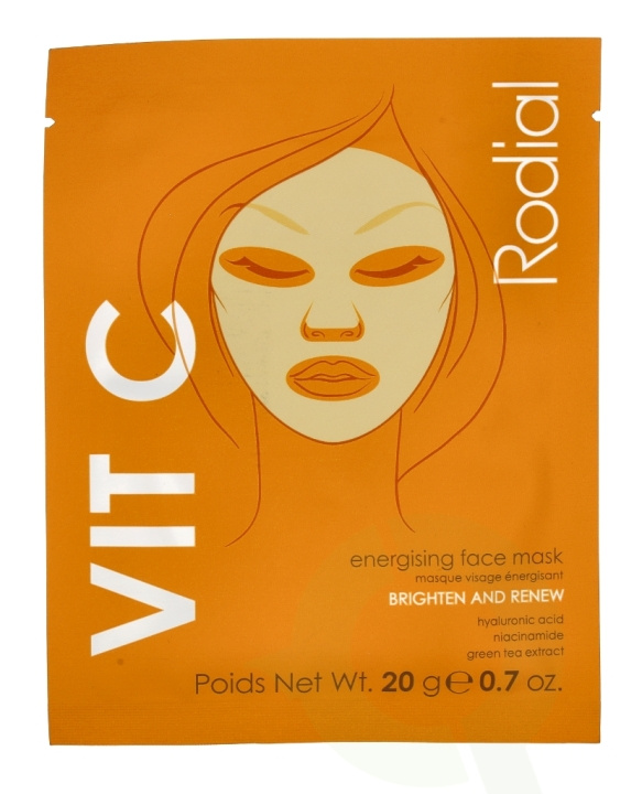 Rodial Vit C Cellulose Sheet Mask 20 ml Brighten And Renew in de groep BEAUTY & HEALTH / Huidsverzorging / Gezicht / Maskers bij TP E-commerce Nordic AB (C55038)