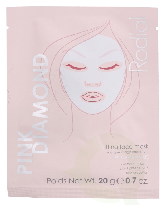 Rodial Pink Diamond Instant Lifting Mask 20 g in de groep BEAUTY & HEALTH / Huidsverzorging / Gezicht / Maskers bij TP E-commerce Nordic AB (C55044)