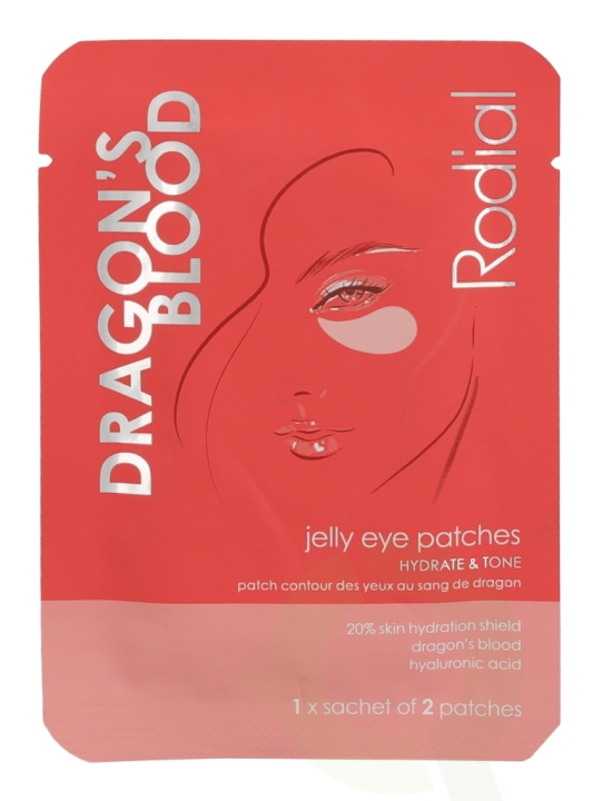 Rodial Dragon\'s Blood Jelly Eye Patche 3 gr in de groep BEAUTY & HEALTH / Huidsverzorging / Gezicht / Ogen bij TP E-commerce Nordic AB (C55051)