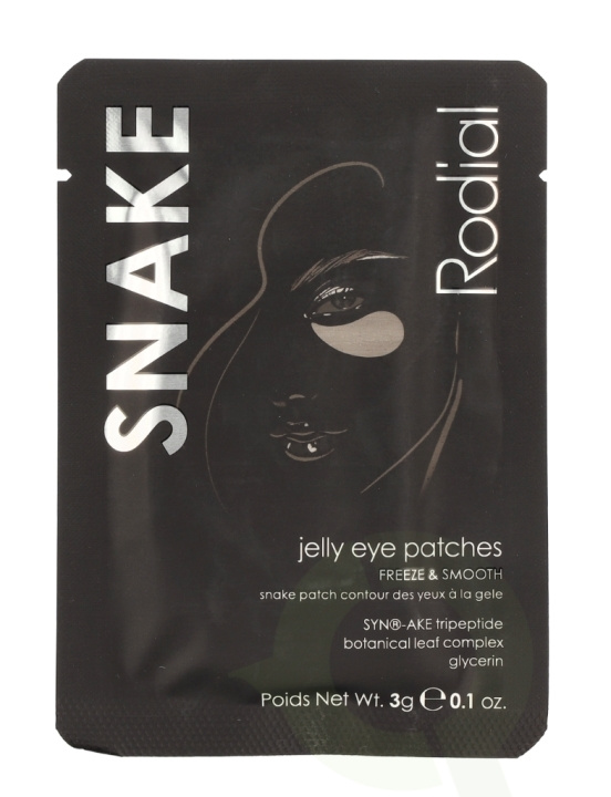 Rodial Snake Jelly Eye Patche Set 12 g 4x3gr in de groep BEAUTY & HEALTH / Huidsverzorging / Gezicht / Maskers bij TP E-commerce Nordic AB (C55053)