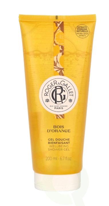 Roger & Gallet Bois D\'Orange Shower Gel 200 ml in de groep BEAUTY & HEALTH / Huidsverzorging / Lichaamsverzorging / Bad- en douchegels bij TP E-commerce Nordic AB (C55157)