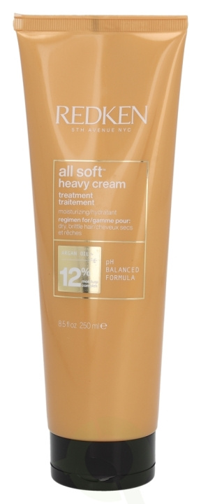 Redken All Soft Heavy Cream 250 ml Dry, Brittle Hair in de groep BEAUTY & HEALTH / Haar & Styling / Hair styling / Styling crème bij TP E-commerce Nordic AB (C55184)