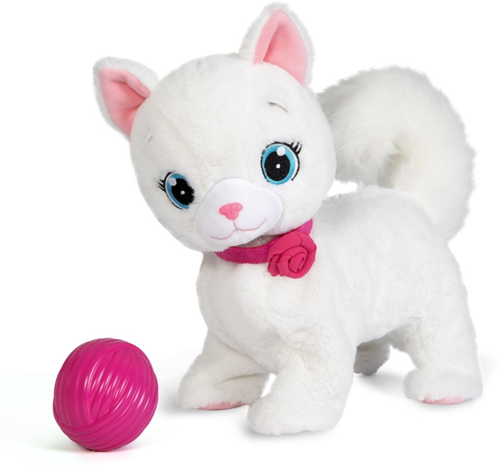 Club Petz Bianca -kattunge, interaktiv in de groep SPEELGOED, KINDER- & BABYPRODUCTEN / Babyspeelgoed / Knuffels bij TP E-commerce Nordic AB (C55204)