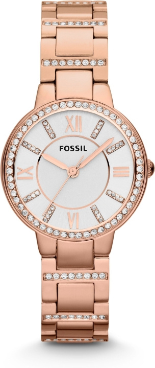 Fossil Virginia ES3284 armbandsur, 30mm, Roséguld in de groep SPORT, VRIJE TIJD & HOBBY / Accessoires / Klokken bij TP E-commerce Nordic AB (C55287)