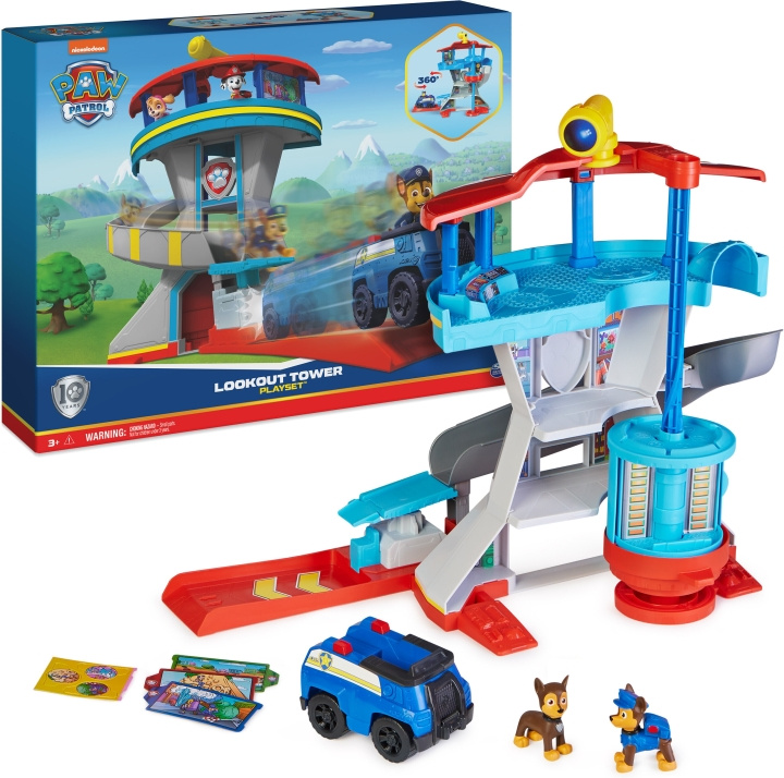 Paw Patrol Lookout Tower Lekset in de groep SPEELGOED, KINDER- & BABYPRODUCTEN / Speelgoed / Speelgoed bij TP E-commerce Nordic AB (C55313)