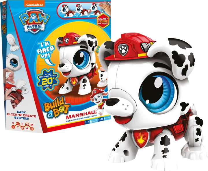 Bygg en Bot Paw Patrol Marshall in de groep SPEELGOED, KINDER- & BABYPRODUCTEN / Speelgoed / Bouwspeelgoed / Bouwblokken bij TP E-commerce Nordic AB (C55385)