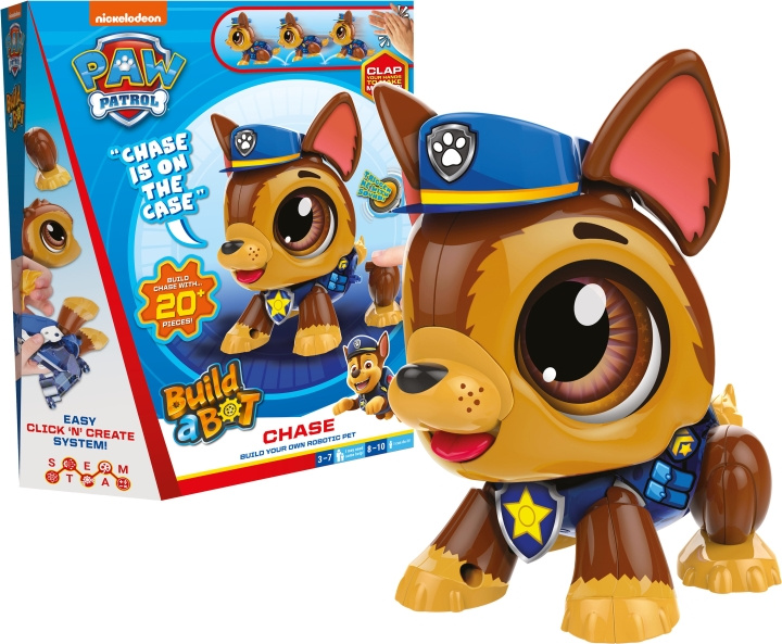 Build a Bot - Sound Paw Patrol, Chase in de groep SPEELGOED, KINDER- & BABYPRODUCTEN / Speelgoed / Speelgoed bij TP E-commerce Nordic AB (C55386)