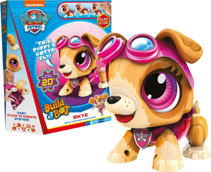 Paw Patrol - byggbar Skye in de groep SPEELGOED, KINDER- & BABYPRODUCTEN / Speelgoed / Bouwspeelgoed / Bouwblokken bij TP E-commerce Nordic AB (C55387)