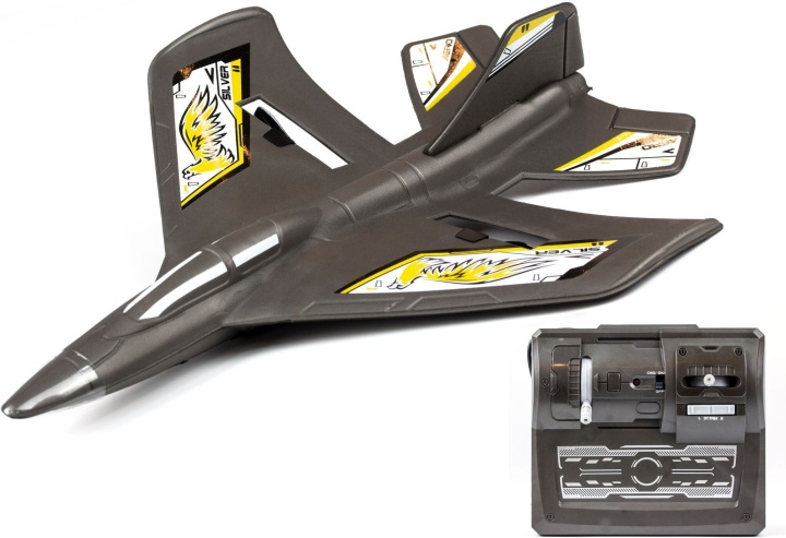 Flybotic Plane X-Twin Evo Style B - fjärrstyrt flygplan, gult/svart. in de groep SPEELGOED, KINDER- & BABYPRODUCTEN / Op afstand bestuurbaar / Overige RC bij TP E-commerce Nordic AB (C55415)