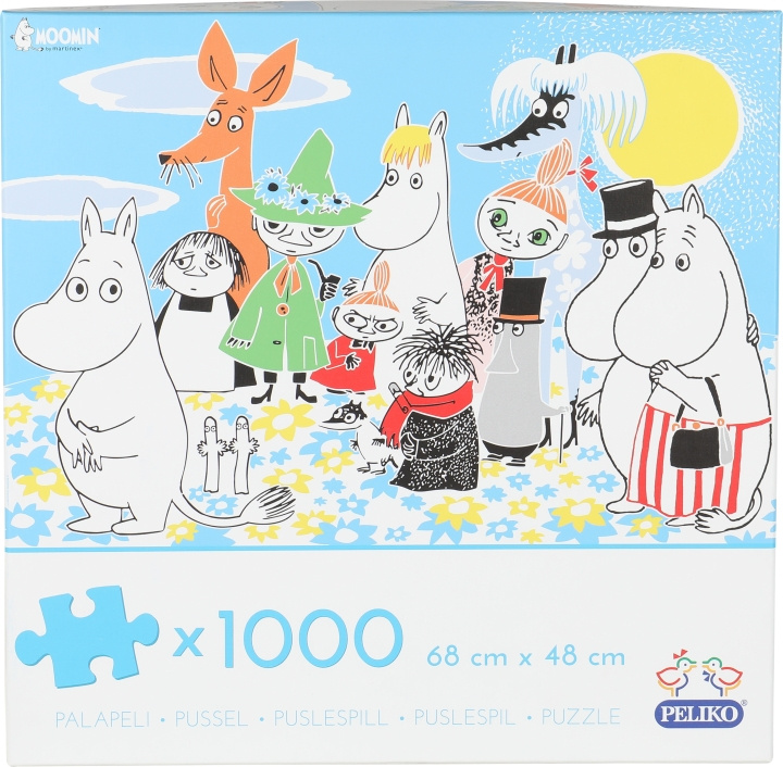 Mumin - 1000 bitars pussel in de groep SPORT, VRIJE TIJD & HOBBY / Hobby / Puzzel bij TP E-commerce Nordic AB (C55417)