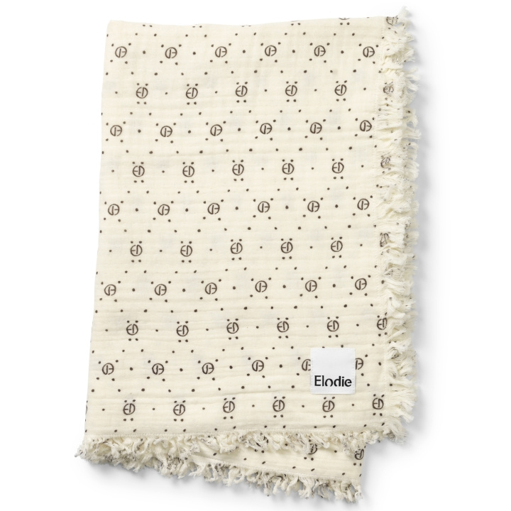 Elodie Details Soft Cotton Blanket - Monogram in de groep SPEELGOED, KINDER- & BABYPRODUCTEN / Kindertextiel / Babydekens bij TP E-commerce Nordic AB (C55418)