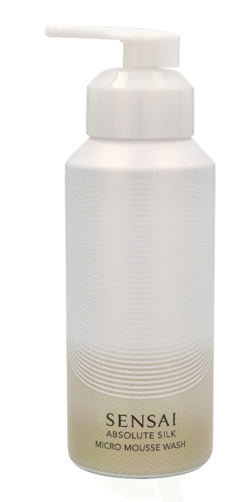 Sensai Absolute Silk Micro Mousse Wash 180 ml in de groep BEAUTY & HEALTH / Huidsverzorging / Gezicht / Dagcrème bij TP E-commerce Nordic AB (C55614)