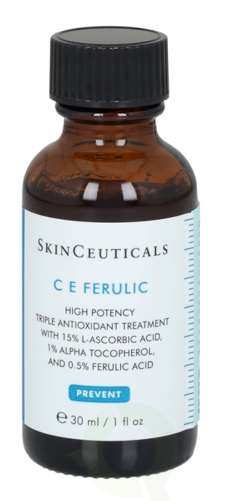 SkinCeuticals C E Ferulic Triple Antioxidant Treatment 30 ml High Potency in de groep BEAUTY & HEALTH / Huidsverzorging / Gezicht / Huidserum bij TP E-commerce Nordic AB (C55639)