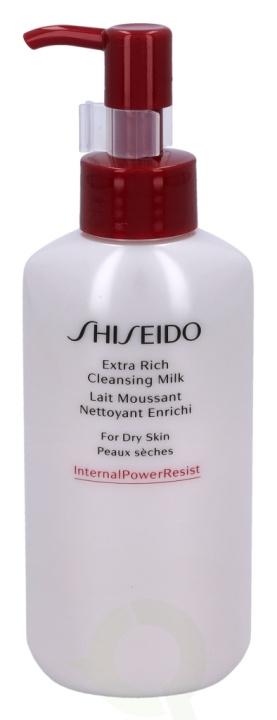 Shiseido Extra Rich Cleansing Milk 125 ml in de groep BEAUTY & HEALTH / Huidsverzorging / Gezicht / Gezichtscrèmes bij TP E-commerce Nordic AB (C55714)