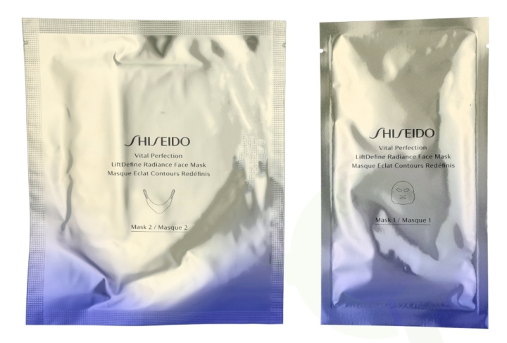 Shiseido Vital Perfection LiftDefine Radiance Face Mask Set 6 Piece 6 Pcs in de groep BEAUTY & HEALTH / Huidsverzorging / Gezicht / Maskers bij TP E-commerce Nordic AB (C55725)