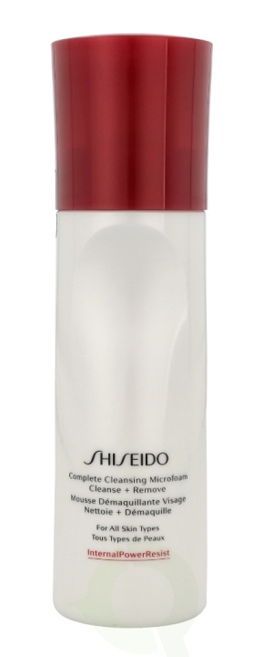 Shiseido Complete Cleansing Microfoam 180 ml in de groep BEAUTY & HEALTH / Huidsverzorging / Gezicht / Schoonmaak bij TP E-commerce Nordic AB (C55737)