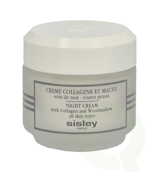 Sisley Night Cream With Collagen And Woodmallow 50 ml All Skin Types in de groep BEAUTY & HEALTH / Huidsverzorging / Gezicht / Nachtcrème bij TP E-commerce Nordic AB (C55748)