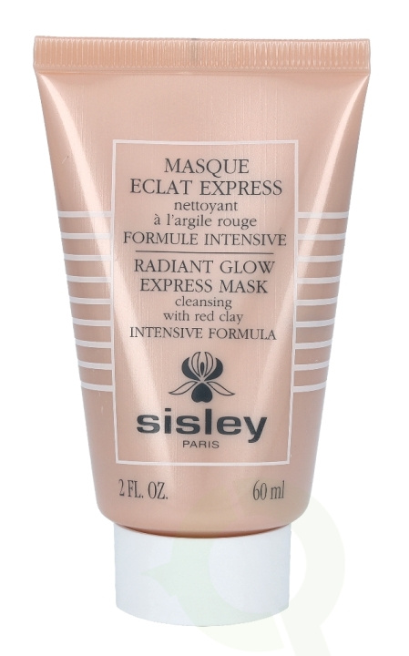 Sisley Radiant Glow Express Mask With Red Clay 60 ml in de groep BEAUTY & HEALTH / Huidsverzorging / Gezicht / Maskers bij TP E-commerce Nordic AB (C55760)