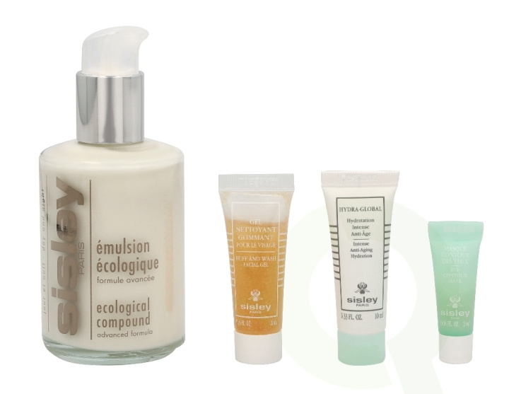 Sisley Ecological Compound Set 147 ml EC125ml/Buff Wash Gel 10ml/Hydra-Global10ml/Eye Cont.Mask 2ml in de groep BEAUTY & HEALTH / Huidsverzorging / Gezicht / Dagcrème bij TP E-commerce Nordic AB (C55784)