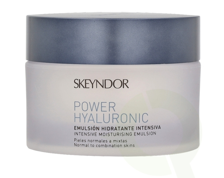 Skeyndor Power Hyaluronic Intensive Moisturising Emulsion 50 ml Normal to Combination Skin in de groep BEAUTY & HEALTH / Huidsverzorging / Gezicht / Dagcrème bij TP E-commerce Nordic AB (C55921)
