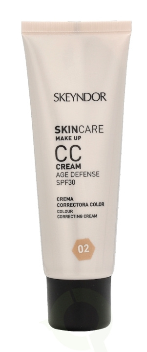 Skeyndor CC Cream Age Defence SPF30 40 ml #02 Medium/Dark Skin in de groep BEAUTY & HEALTH / Makeup / Make-up gezicht / CC/BB-crème bij TP E-commerce Nordic AB (C55972)