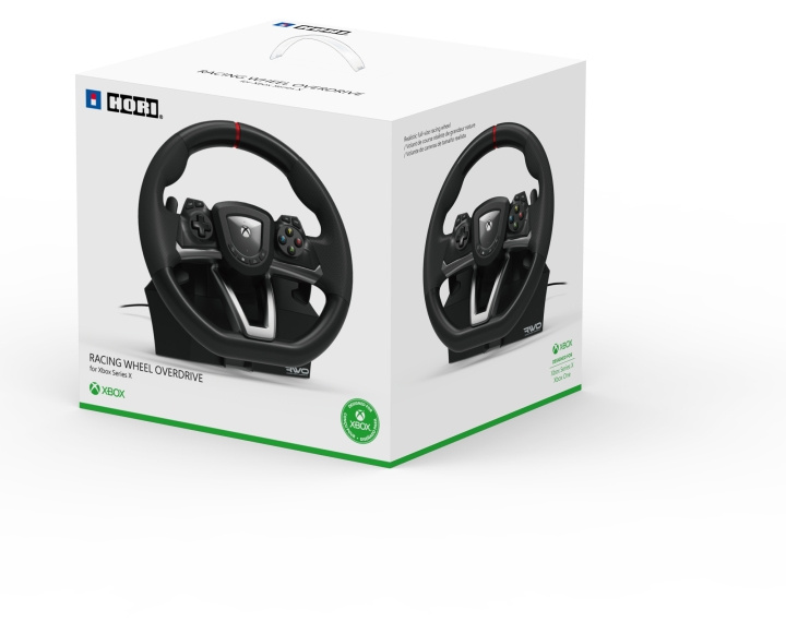 Hori Racing Wheel Overdrive - rattstyrning, Xbox Series S / X in de groep COMPUTERS & RANDAPPARATUUR / GAMING / Stuurwielen en joysticks bij TP E-commerce Nordic AB (C56101)