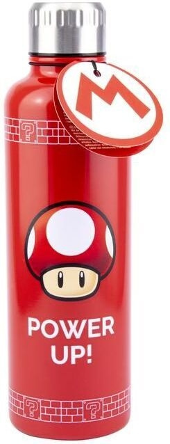 Paladone Super Mario Big Up dricksflaska, 500 ml in de groep SPORT, VRIJE TIJD & HOBBY / Buitenrecreatie / Thermosflessen & Waterflessen bij TP E-commerce Nordic AB (C56112)