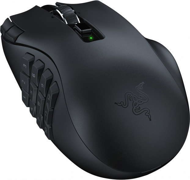 Razer Naga V2 Hyperspeed trådlös spelmus in de groep COMPUTERS & RANDAPPARATUUR / Muizen en toetsenborden / Muizen / Gaming bij TP E-commerce Nordic AB (C56124)