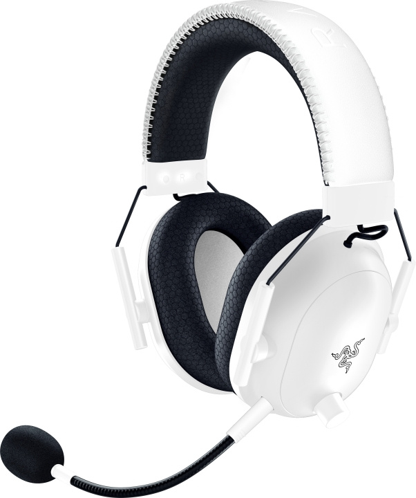 Razer Blackshark V2 Pro (2023) Gaming Headset, Vit in de groep COMPUTERS & RANDAPPARATUUR / GAMING / Koptelefoon bij TP E-commerce Nordic AB (C56131)