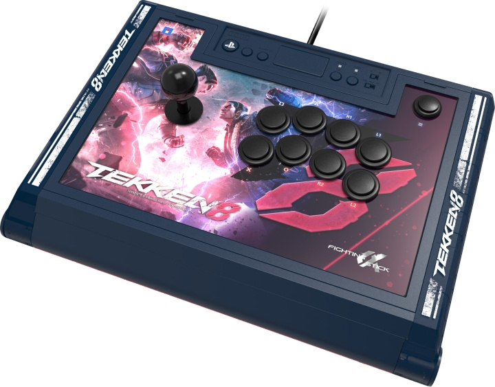 Hori Fighting Stick Alpha - en spelkontroll för Tekken 8, PS4 / PS5 / PC. in de groep HOME ELECTRONICS / Spelconsoles en accessoires / Sony PlayStation 5 bij TP E-commerce Nordic AB (C56164)