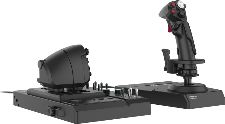 Hori HOTAS Flight Control System - spelkontroll, PC. in de groep COMPUTERS & RANDAPPARATUUR / GAMING / Stuurwielen en joysticks bij TP E-commerce Nordic AB (C56167)