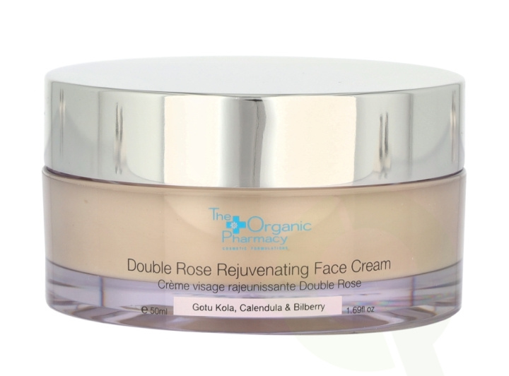 The Organic Pharmacy Double Rose Rejuvenating Face Cream 50 ml For Normal Or Dry Skin in de groep BEAUTY & HEALTH / Huidsverzorging / Gezicht / Dagcrème bij TP E-commerce Nordic AB (C56200)