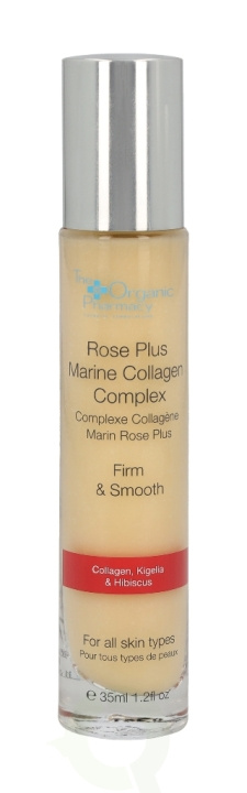 The Organic Pharmacy Rose Plus Marine Collagen Complex 35 ml For All Skin Types in de groep BEAUTY & HEALTH / Huidsverzorging / Gezicht / Huidserum bij TP E-commerce Nordic AB (C56209)