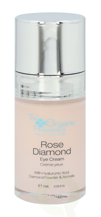 The Organic Pharmacy Rose Diamond Eye Cream 15 ml With Hyaluronic Acid in de groep BEAUTY & HEALTH / Huidsverzorging / Gezicht / Ogen bij TP E-commerce Nordic AB (C56218)