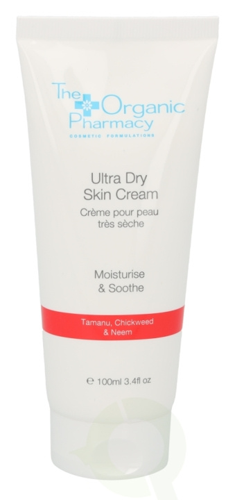 The Organic Pharmacy Ultra Dry Skin Cream 100 ml Moisturise & Sooth / Tamanu, Chickweed & Neem in de groep BEAUTY & HEALTH / Huidsverzorging / Lichaamsverzorging / Body lotion bij TP E-commerce Nordic AB (C56231)