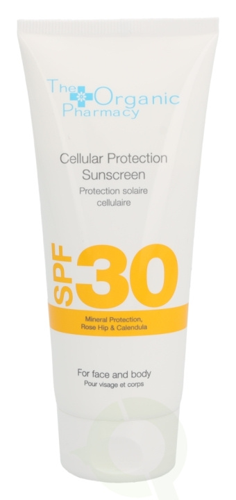 The Organic Pharmacy Cellular Protection Sun Cream SPF30 100 ml For Face And Body in de groep BEAUTY & HEALTH / Huidsverzorging / Zonnebank / Zonnebescherming bij TP E-commerce Nordic AB (C56241)